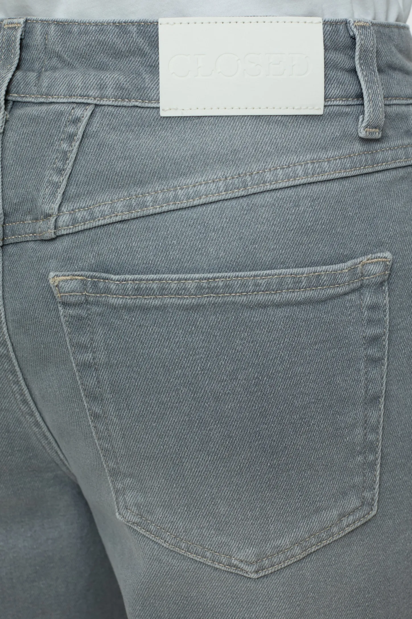 CLOSED Dun>Slim Jeans - Stijlnaam Milo Midden Grijs