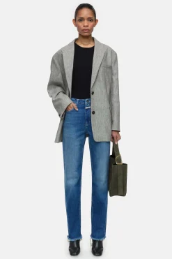 CLOSED Eco-Denim>Slim Jeans - Stijlnaam Roan Midden Blauw