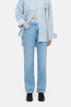 CLOSED Vintage Wasbeurten>Slim Jeans - Stijlnaam Roan Lichtblauw