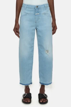 CLOSED Ontspannend>Slim Jeans - Stijlnaam Stover-X Lichtblauw