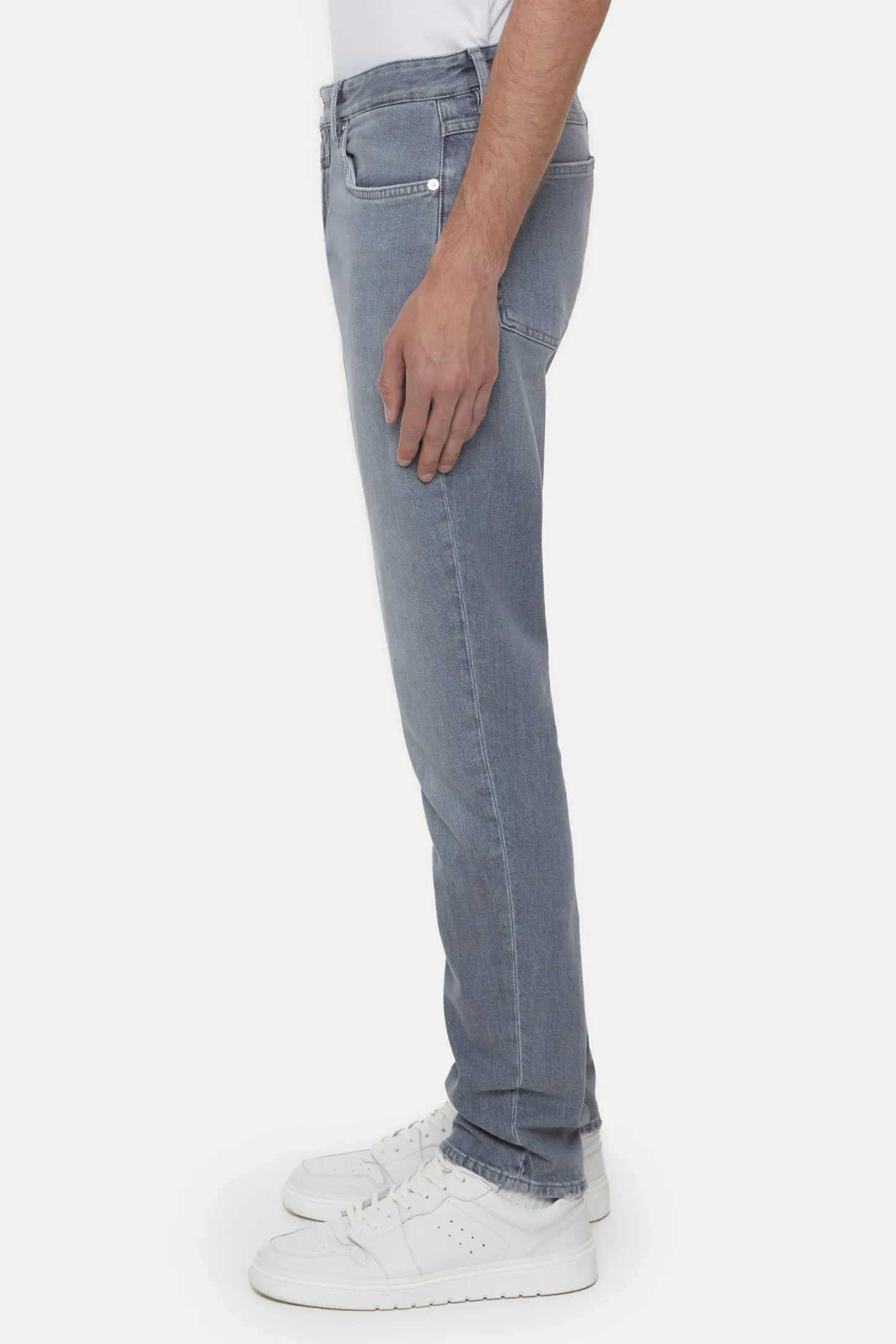 CLOSED 5-Pocketsjeans>Slim Jeans - Stijlnaam Unity Slim Lichtgrijs