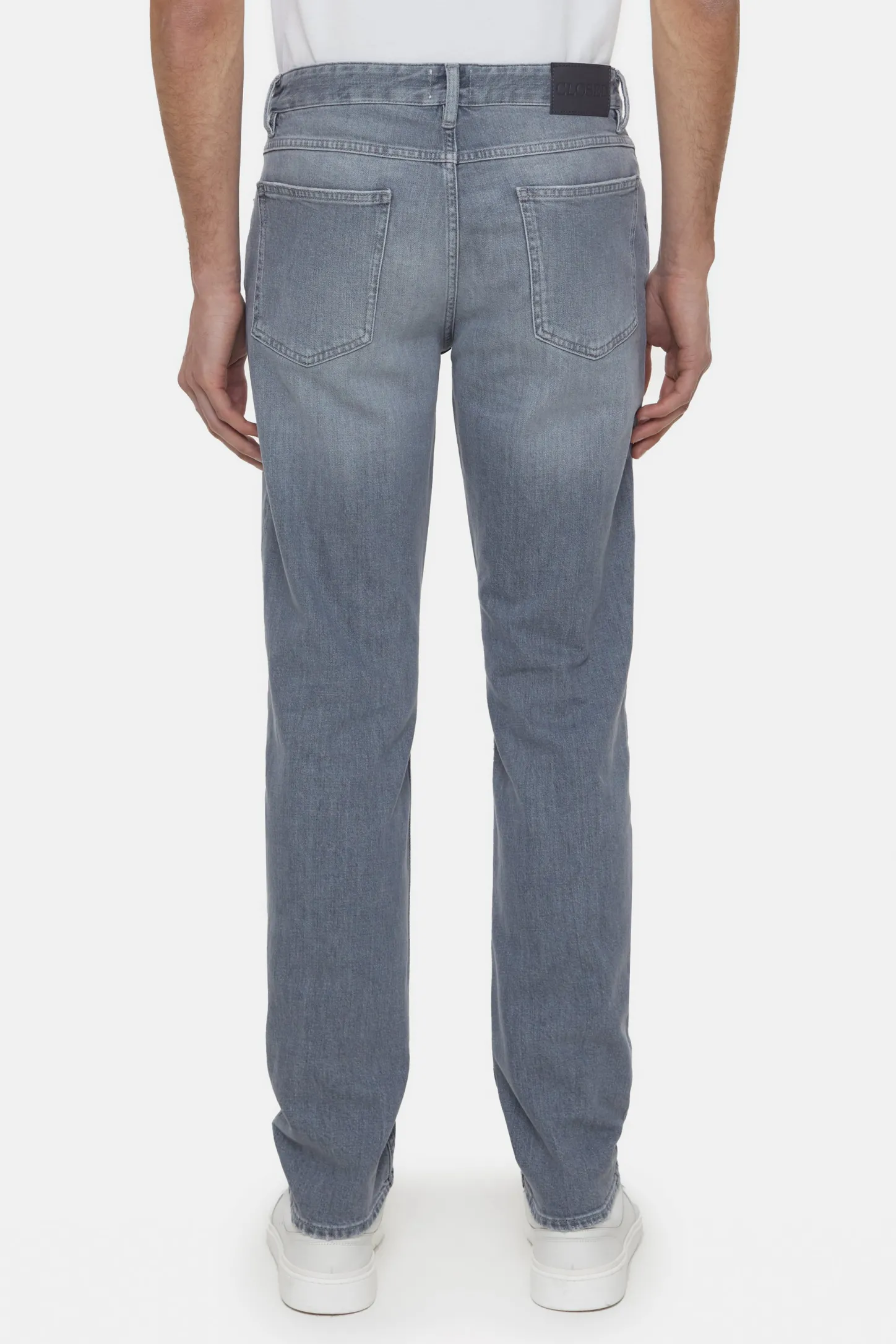 CLOSED 5-Pocketsjeans>Slim Jeans - Stijlnaam Unity Slim Lichtgrijs