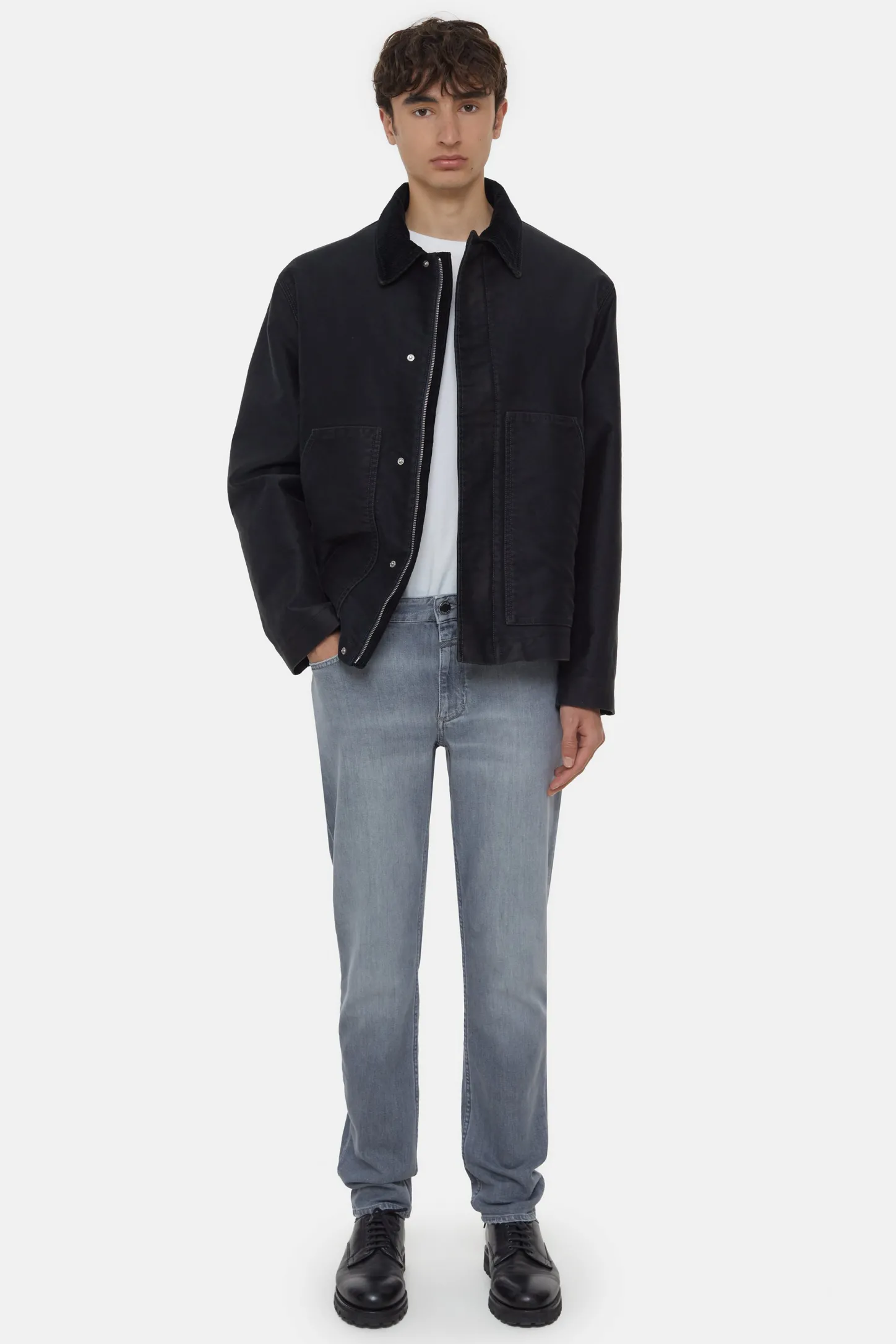 CLOSED 5-Pocketsjeans>Slim Jeans - Stijlnaam Unity Slim Lichtgrijs