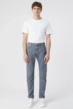 CLOSED Grijze Spijkerbroek>Slim Jeans - Stijlnaam Unity Slim Midden Grijs