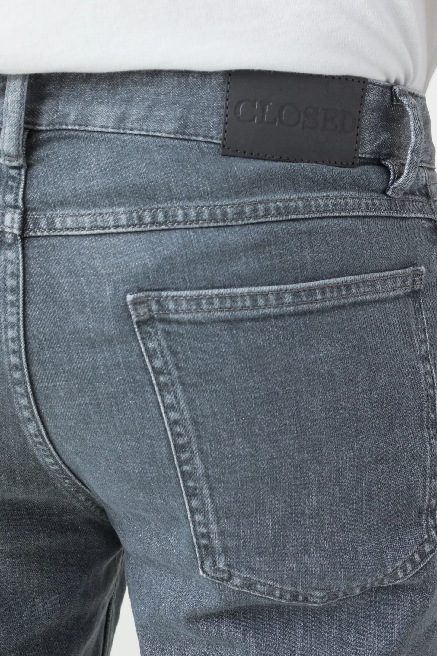 CLOSED Grijze Spijkerbroek>Slim Jeans - Stijlnaam Unity Slim Midden Grijs