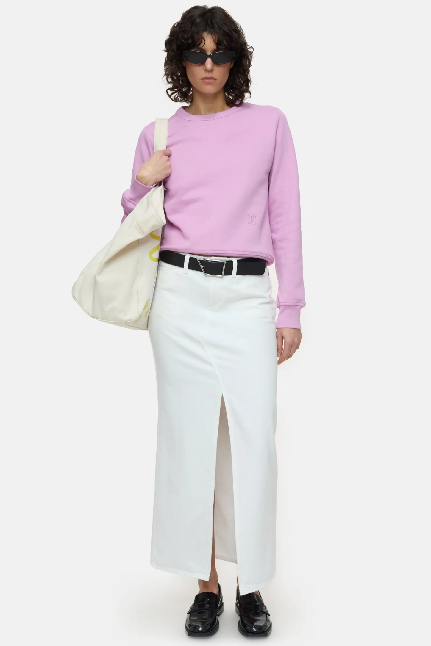 CLOSED Sweatshirts>Sweatshirt Roze Pony