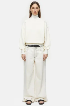 CLOSED Sweatshirts>Sweatshirt Met Logo Vanille Creme