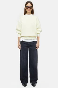 CLOSED Sweatshirts>Sweatshirt Met Logo Vanille