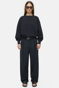 CLOSED Sweatshirts>Sweatshirt Met Logo Zwart