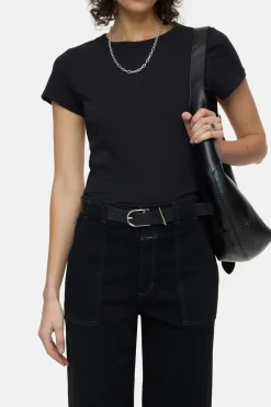 CLOSED T-Shirts>T-Shirt Zwart