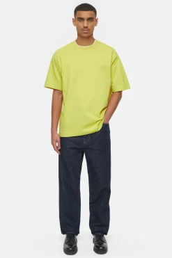 CLOSED T-Shirts>T-Shirt Van Biologisch Katoen Primair Geel