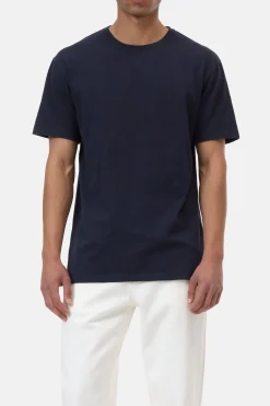 CLOSED T-Shirts>T-Shirt Van Biologisch Katoen Donkere Nacht