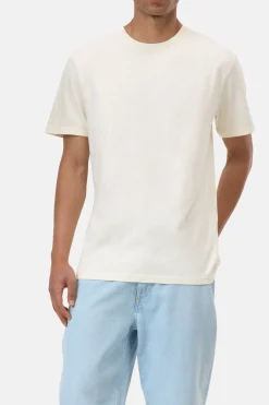 CLOSED T-Shirts>T-Shirt Van Biologisch Katoen Ivoor