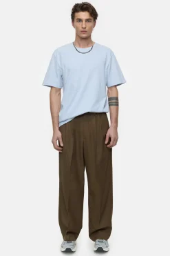 CLOSED T-Shirts>T-Shirt Van Biologisch Katoen Horizonblauw