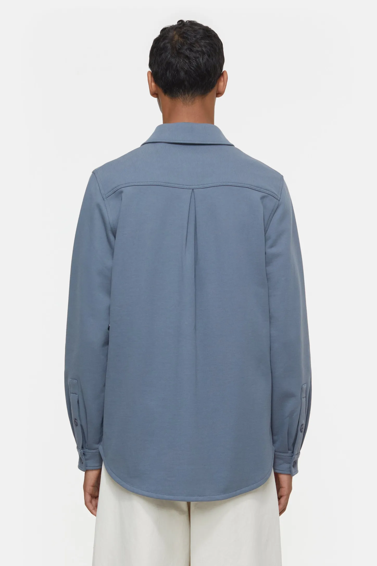CLOSED Overhemden>Utility-Shirt Blauw Industrieel