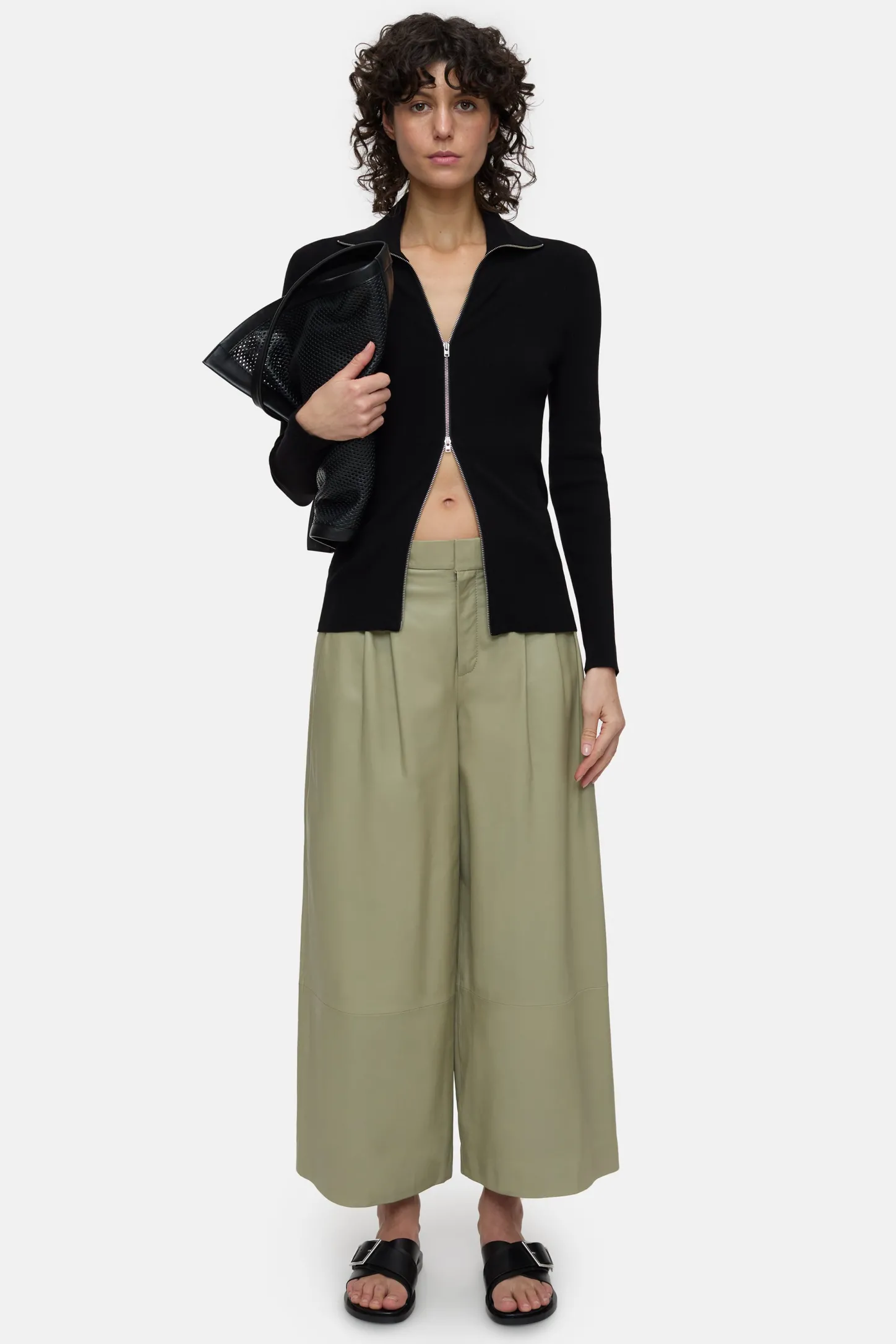 CLOSED Breisels>Vest Met Col Zwart