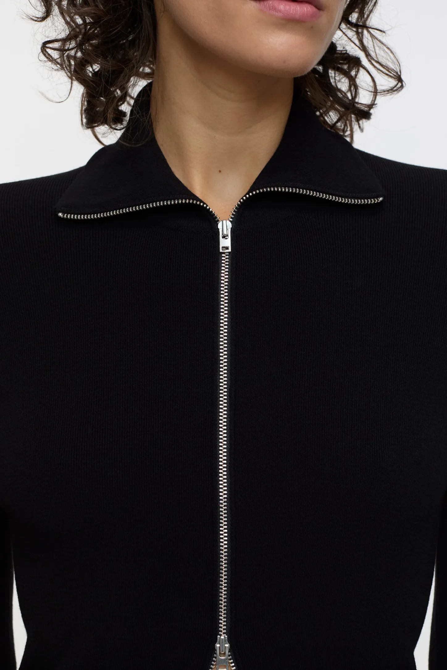 CLOSED Breisels>Vest Met Col Zwart