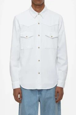 CLOSED Overhemden>Western Denim Overhemd Verstand