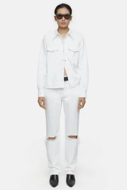 CLOSED Overhemden En Blouses>Westerse Denimblouse Verstand