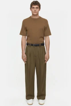 CLOSED Broek>Wijde Broek - Stijlnaam Hobart Wide Teakhout
