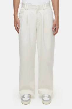 CLOSED Broek>Wijde Broek - Stijlnaam Hobart Wide Limoenbeige