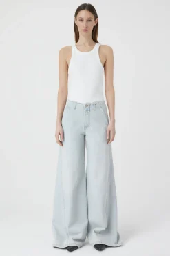 CLOSED Lange Denim>Wijde Jeans - Stijlnaam Avan Lichtblauw
