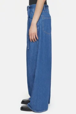CLOSED Lange Denim>Wijde Jeans - Stijlnaam Baggy-X Donkerblauw