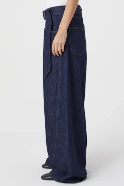 CLOSED Ras>Wijde Jeans - Stijlnaam Baggy-X Donkerblauw