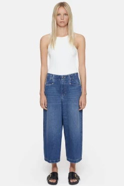 CLOSED Ras>Wijde Jeans - Stijlnaam Campton Donkerblauw
