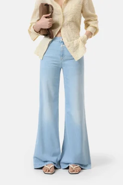CLOSED Eco-Denim>Wijde Jeans - Stijlnaam Glow-Up Lichtblauw