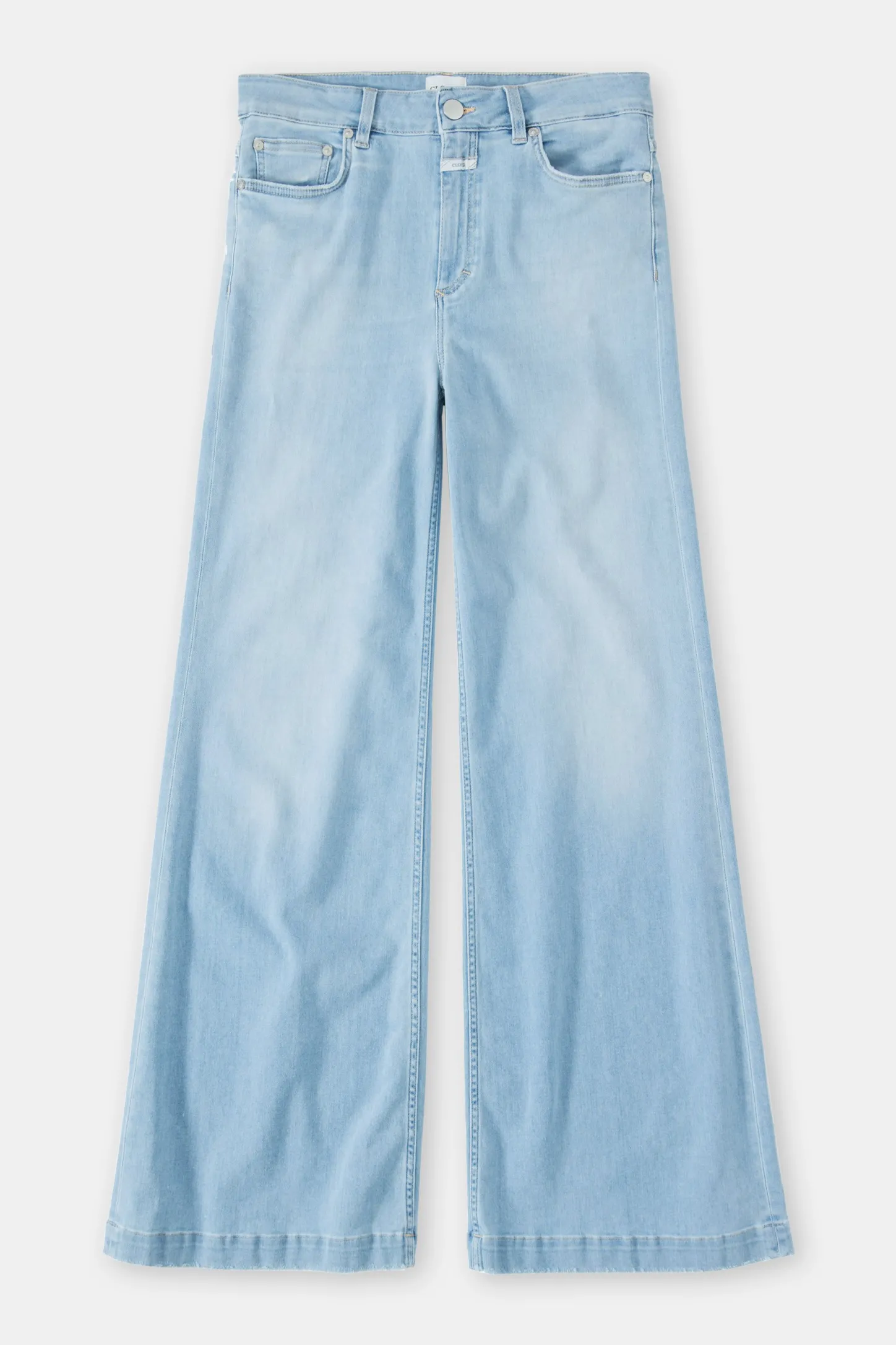 CLOSED Lange Denim>Wijde Jeans - Stijlnaam Glow-Up Lichtblauw