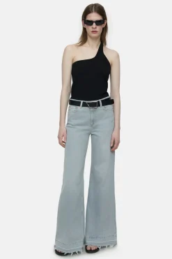 CLOSED Eco-Denim>Wijde Jeans - Stijlnaam Glow-Up Lichtgrijs