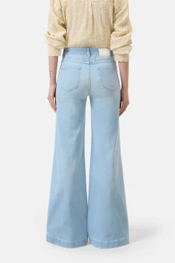 CLOSED Jeans>Wijde Jeans - Stijlnaam Glow-Up Lichtblauw