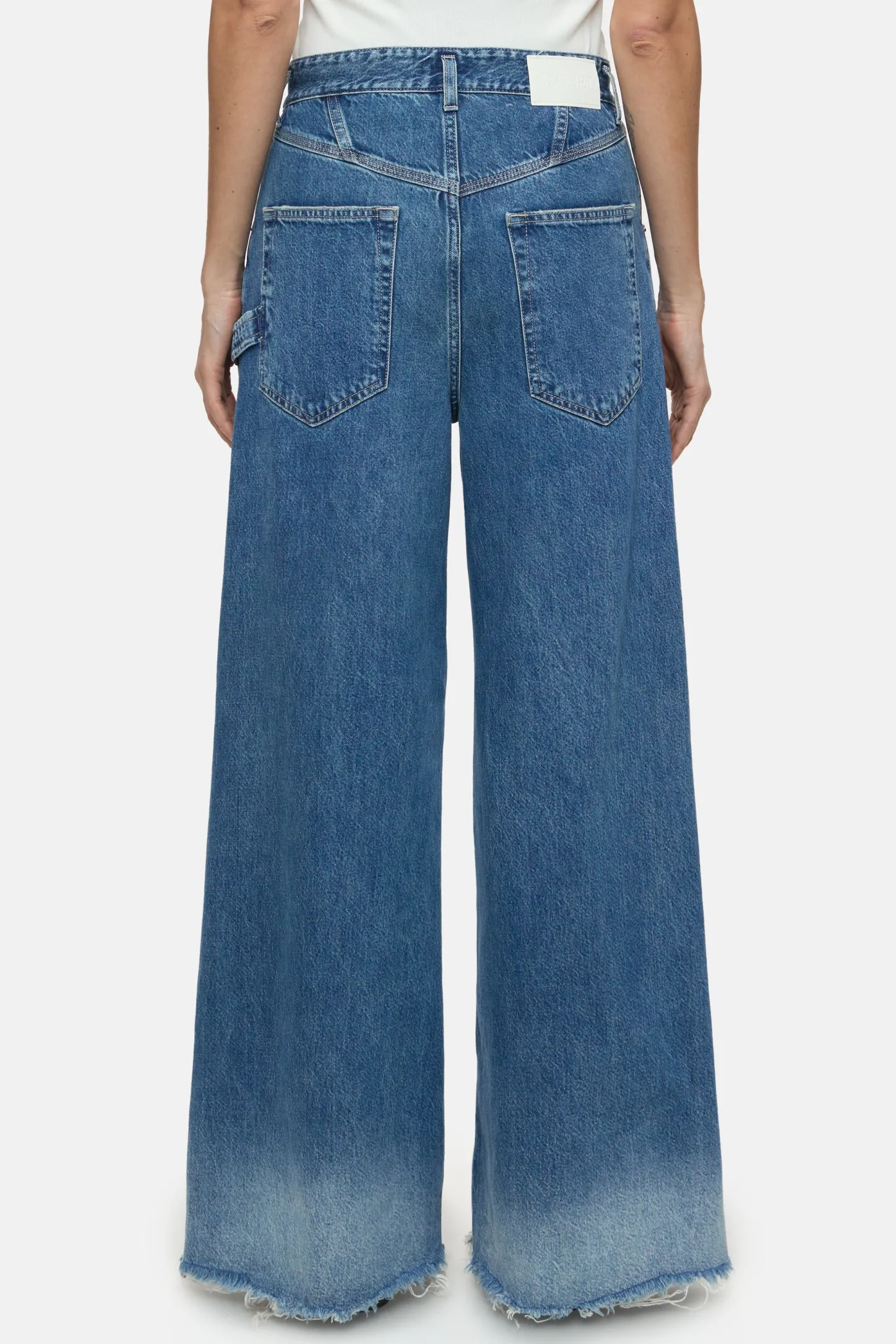 CLOSED Ras>Wijde Jeans - Stijlnaam Morus Donkerblauw