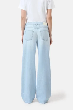 CLOSED Lange Denim>Wijde Jeans - Stijlnaam Nikka Lichtblauw