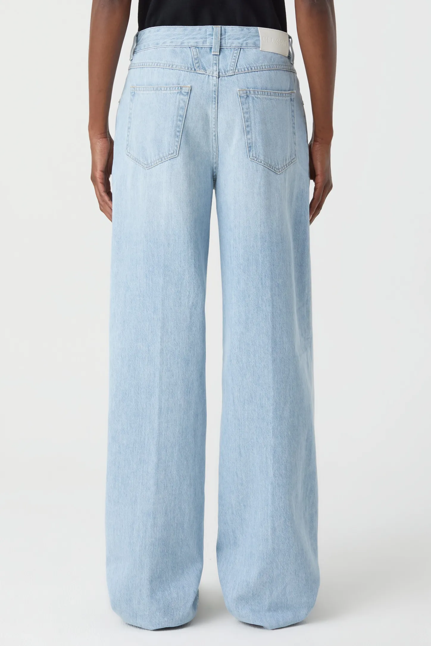 CLOSED Lange Denim>Wijde Jeans - Stijlnaam Nikka Lichtblauw