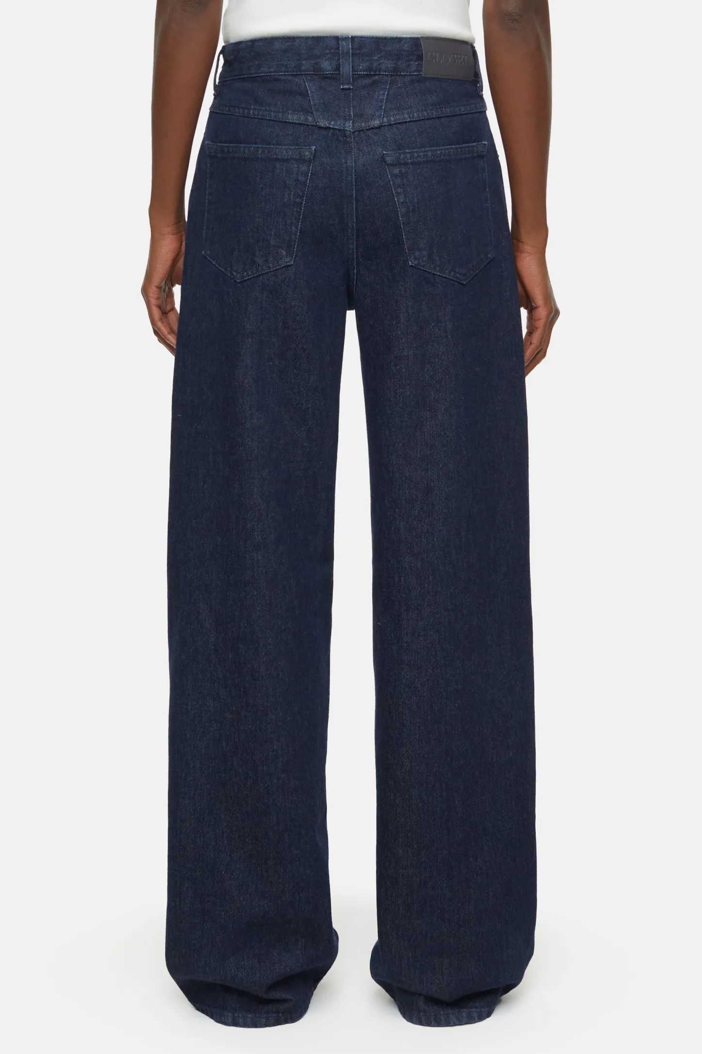 CLOSED Lange Denim>Wijde Jeans - Stijlnaam Nikka Donkerblauw