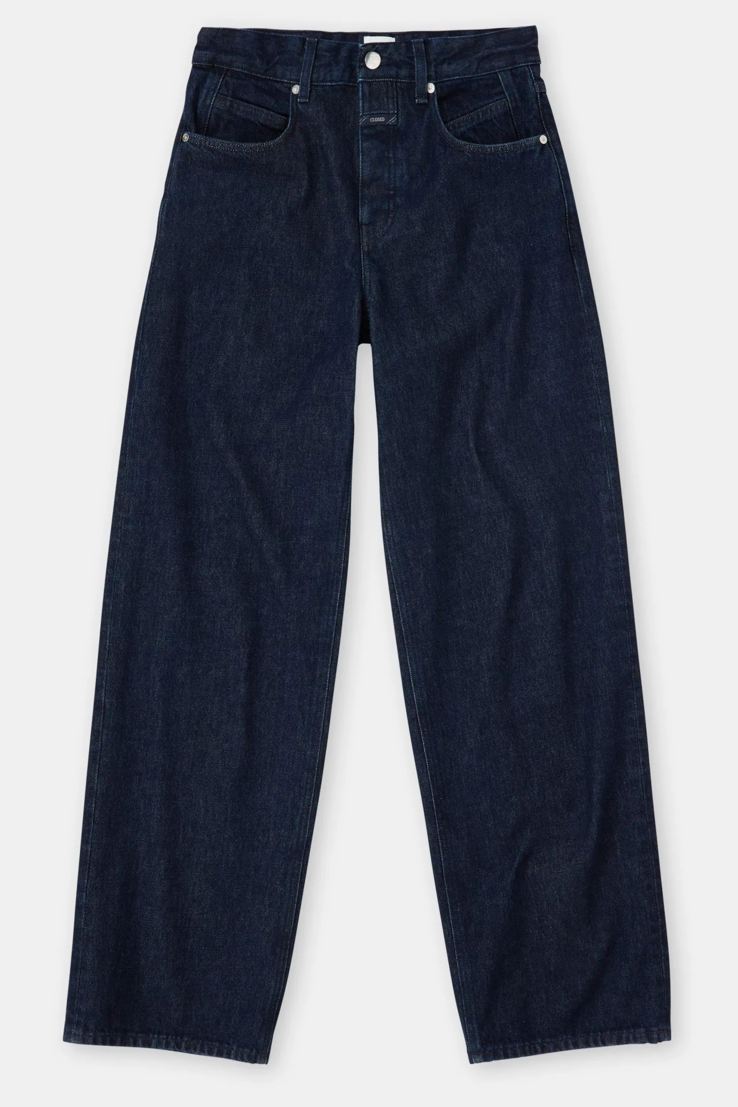 CLOSED Lange Denim>Wijde Jeans - Stijlnaam Nikka Donkerblauw