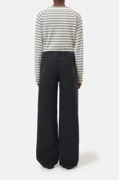 CLOSED Ras>Wijde Jeans - Stijlnaam Nikka Donker Grijs