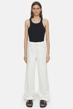 CLOSED Lange Denim>Wijde Jeans - Stijlnaam Sundale Creme