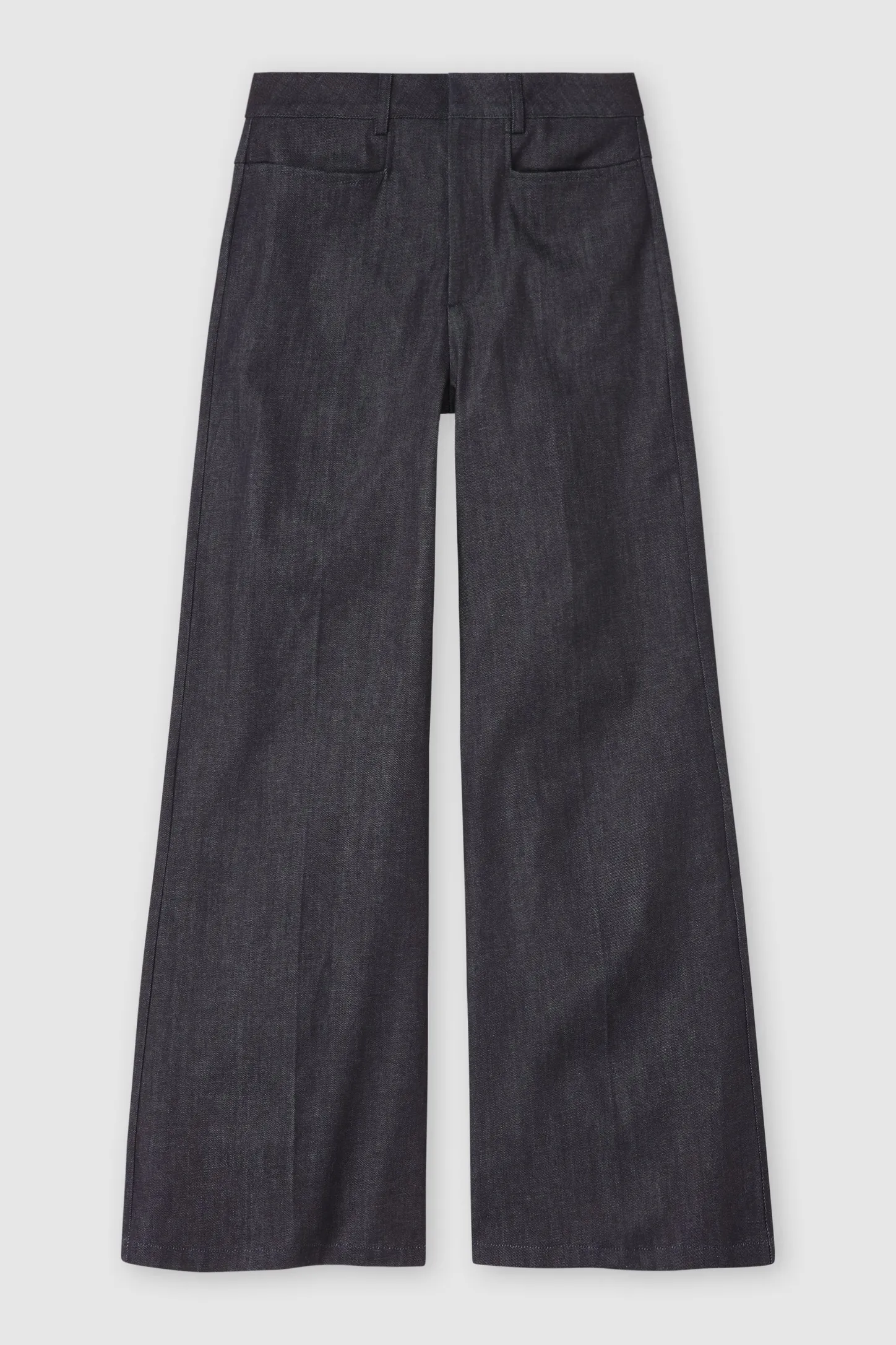 CLOSED Lange Denim>Wijde Jeans - Stijlnaam Veola Donkerblauw