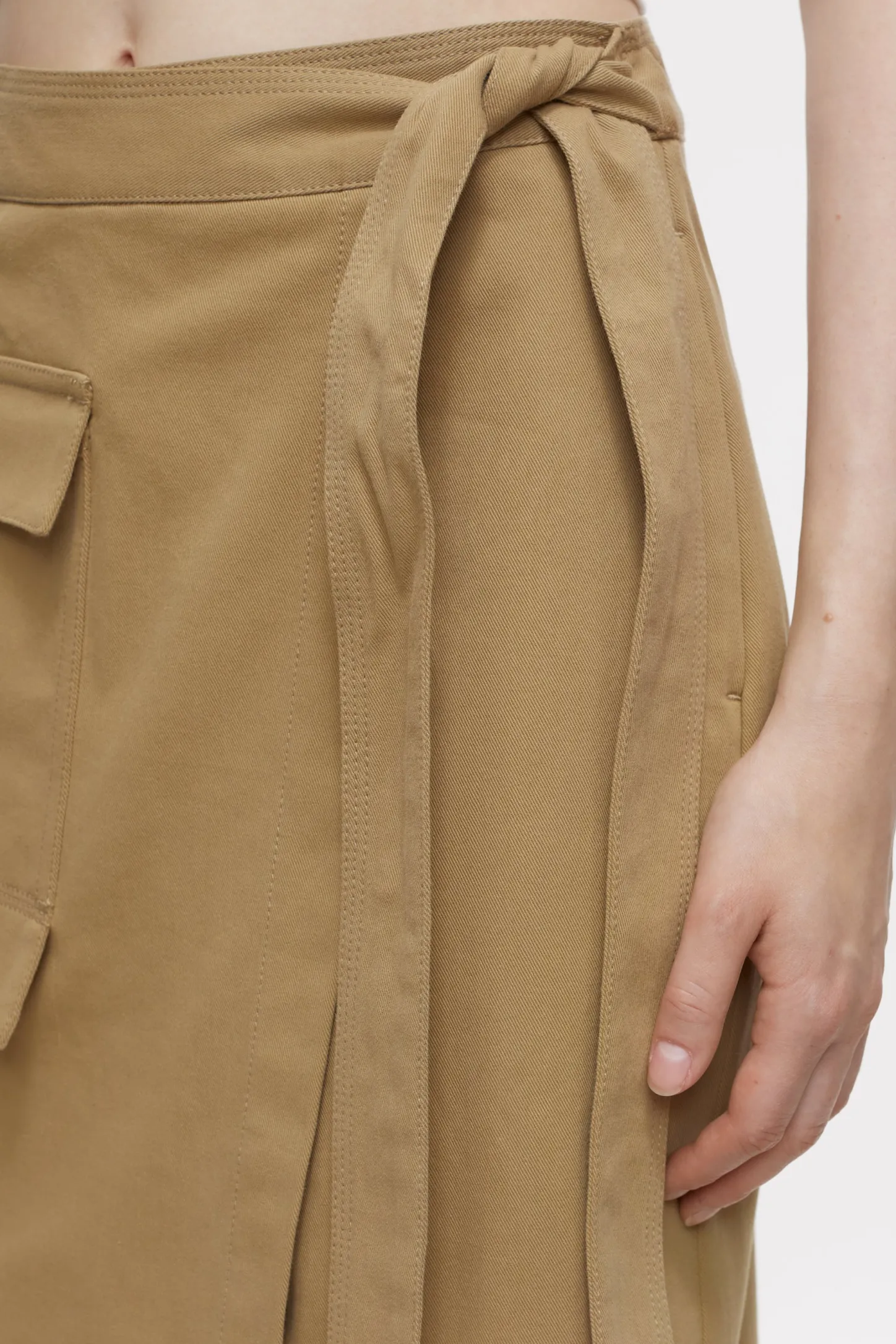 CLOSED Rokken>Wikkel Rok Taupebeige