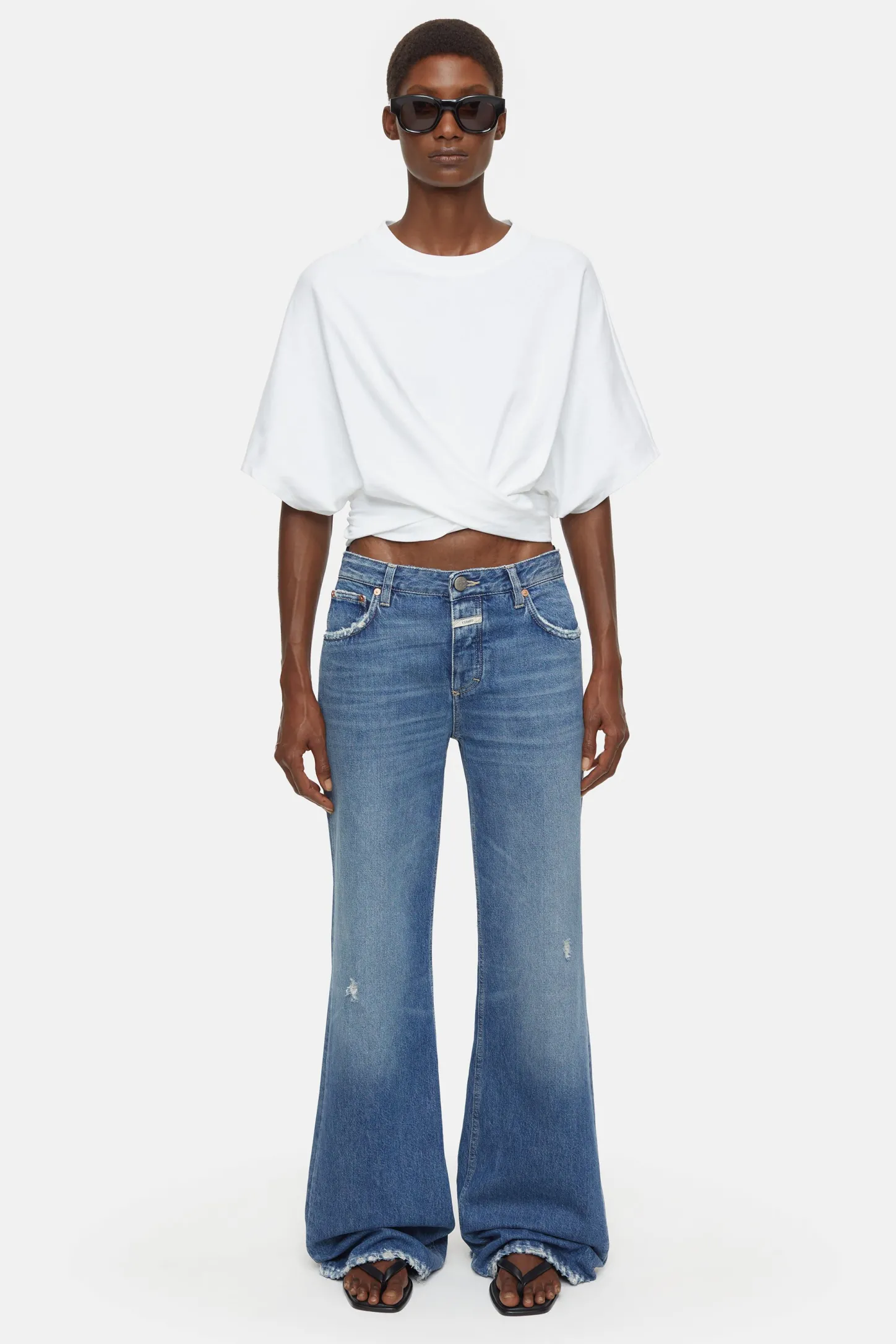 CLOSED T-Shirts>Wikkel-T-Shirt Verstand