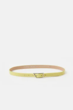 CLOSED Riemen>Zachte Leren Riem Primair Geel