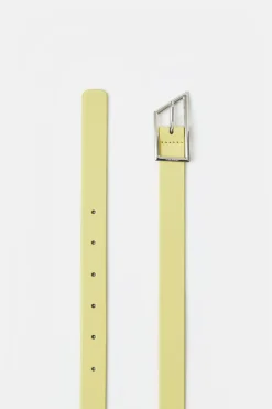 CLOSED Riemen>Zachte Leren Riem Primair Geel